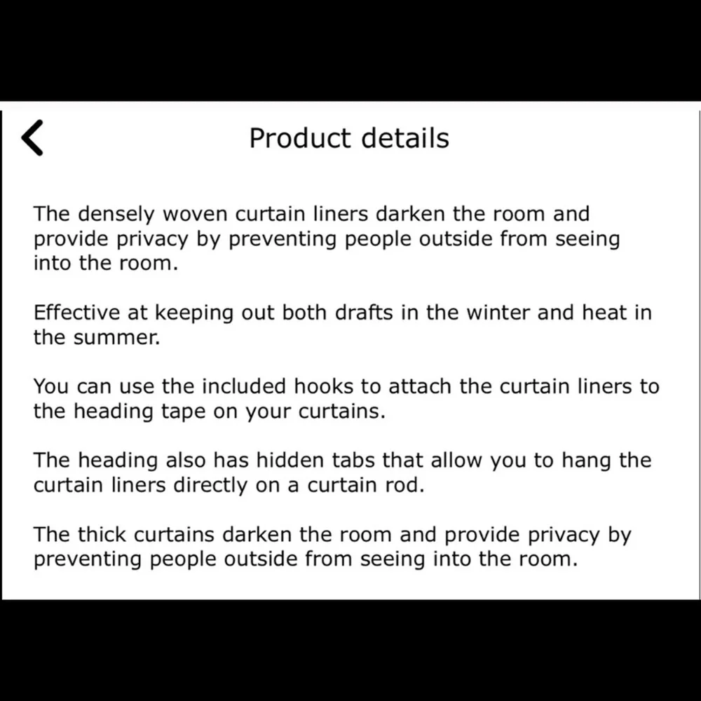 IKEA Glansnäva Curtains Room Darkening